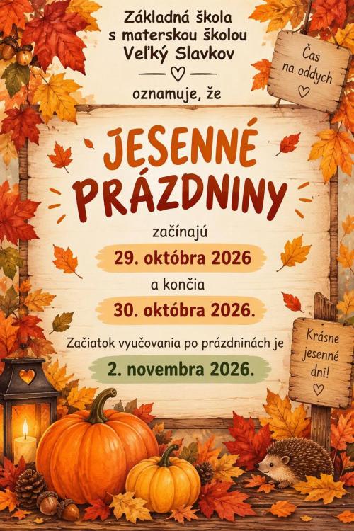 jesenný plagát jesenný plagát