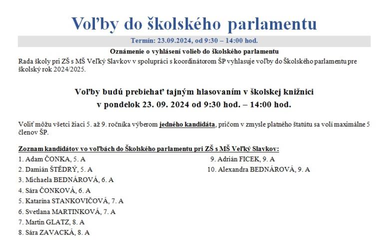 Voľby 