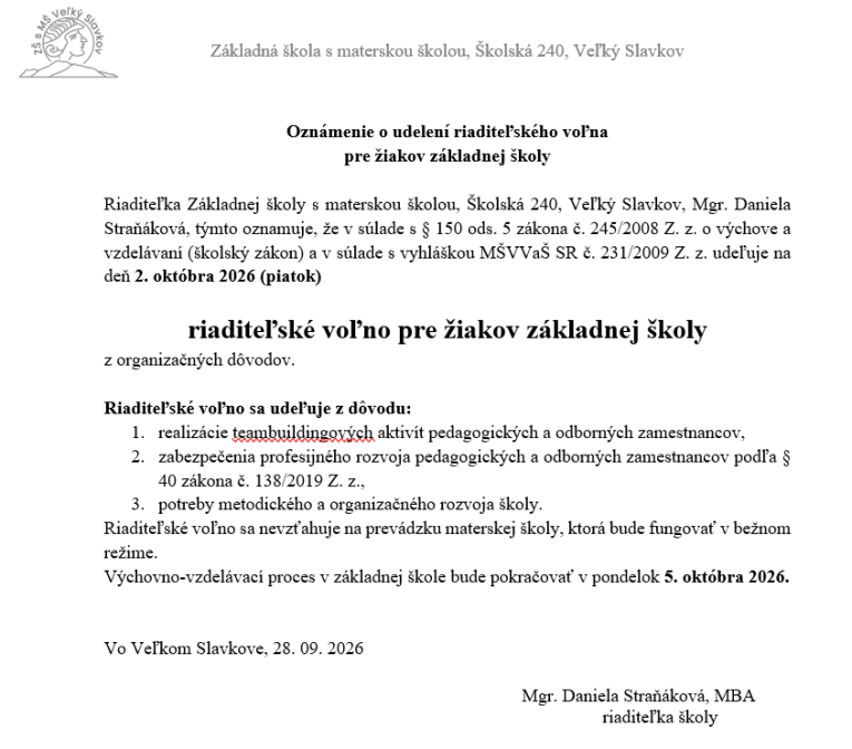 oznam 