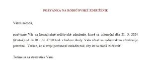 Rodičovské združenie 